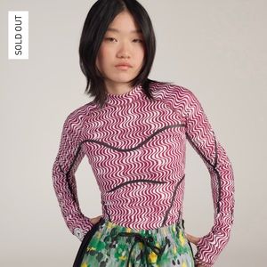 Adidas by Stella McCartney Truepurpose Printed Long Sleeve